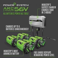 EGO CHV1600 Zero Turn Riding Mower 56V 1600W Charger - EGO CHV1600