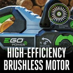 EGO CS1611 16" 56V Power+ Chainsaw w/ 2.5Ah Battery & 210W Charger - EGO CS1611