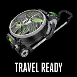 EGO FN1800 18" 5-Speed Misting Fan without Battery & Charger - EGO FN1800