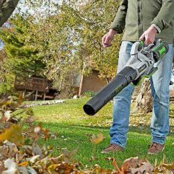 EGO LB6504 56V 650CFM Battery-Powered Leaf Blower w/ 5.0 Ah G3 Battery & 210W Charger - EGO LB6504