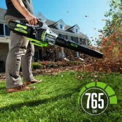EGO LB7654 Power+ 56V 765CFM Handheld Leaf Blower w/ Nozzles, 5Ah Battery & 320W Charger  - EGO LB7654