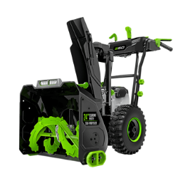 EGO SNT2406-4 56V 24" POWER+ Two-Stage Self-Propelled Cordless Snowblower w/ (4) 10Ah Batteries & (2) 700W Chargers 