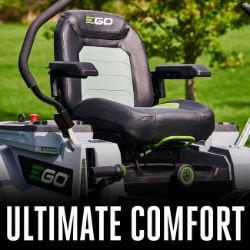 EGO ZT5207L EGO 52" 25hp Power+ Z6 Zero Turn Riding Mower w/ Lap Bar, (6) 12Ah Batteries & 1600W Charger - EGO ZT5207L
