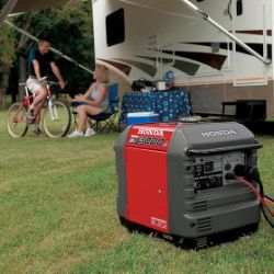 Honda EU3000S1AG 196cc 3000W Super Quiet Generator w/ Electric Start - HON EU3000S1AG