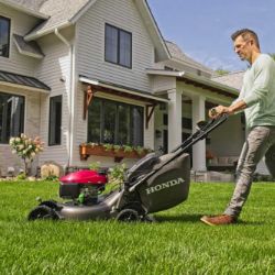 Honda HRN216VYA 21" Walk Behind Self-Propelled Lawn Mower w/ GCV170 Engine - HON HRN216VYA