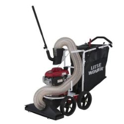 Little Wonder 5511-02-01 Pro Vac SI 187cc 5.1hp Gas Walk Behind Leaf & Debris Vacuum Shredder w/ Honda GSV190 Engine - LW 5511-02-01