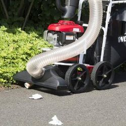 Little Wonder 5511-02-01 Pro Vac SI 187cc 5.1hp Gas Walk Behind Leaf & Debris Vacuum Shredder w/ Honda GSV190 Engine - LW 5511-02-01
