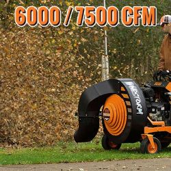 Scag WS23-37BV-EFI Windstorm 6000 CFM Stand-on Leaf Blower w/ 37 hp Briggs Vanguard EFI Engine - SCA WS23-37BV-EFI