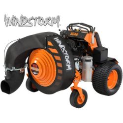 Scag WS23-37BV-EFI Windstorm 6000 CFM Stand-on Leaf Blower w/ 37 hp Briggs Vanguard EFI Engine 