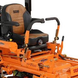 Scag STTII-72V-25KBD 72" Turf Tiger II Zero-Turn Riding Lawn Mower w/ 25 hp Kubota Diesel Engine & Velocity Deck - SCA STTII-72V-25KBD