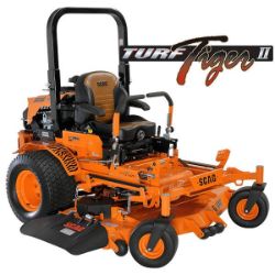 Scag STTII-72V-25KBD 72" Turf Tiger II Zero-Turn Riding Lawn Mower w/ 25 hp Kubota Diesel Engine & Velocity Deck 