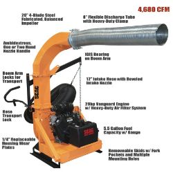 Scag TLS20W-29BV Industrial Skid Mount Truck Loader w/ 29 hp B&S Vanguard Big Block Engine - SCA TLS20W-29BV