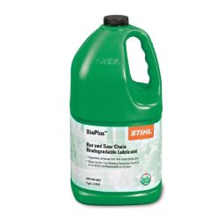 STIHL 7010 871 0213 1 Gallon of BioPlus Chainsaw Bar & Chain Oil 