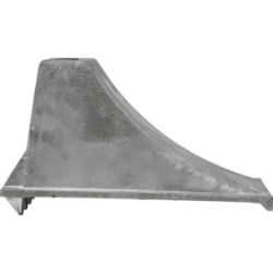 Buyers Products WC1267 Aluminum Wheel Chock - 6-1/4" x 12-1/4" x 7" - BUY WC1267