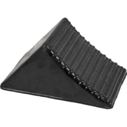 Buyers Products WC1467A Rubber Wheel Chock - 5" x 6" x 5" - BUY WC1467A