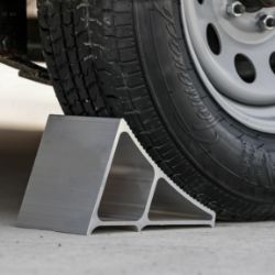 Buyers Products WC6096A Extruded Aluminum Wheel Chock - 6" x 8.75" x 5.86" - BUY WC6096A