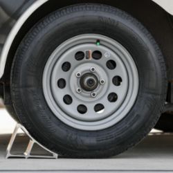 Buyers Products WC6096A Extruded Aluminum Wheel Chock - 6" x 8.75" x 5.86" - BUY WC6096A