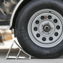 Buyers Products WC7118A Extruded Aluminum Wheel Chock - 7" x 10.75" x 7.8" - BUY WC7118A