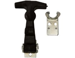 Buyers Products WJ195 3.5" Easy Grip Rubber Hood Catch with Bracket - BUY WJ195