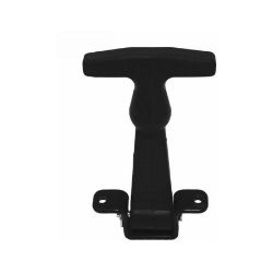 Buyers Products WJ201H 4-7/8" Rubber Hood Catch with Black "A" Bracket 