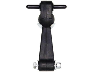 Buyers Products WJ205 6" Heavy Duty Rubber Hood Catch with Brackets & Pin (No Bumper) 