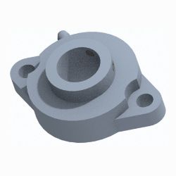 BOSS 107-7851 2-Bolt Flange Bearing 
