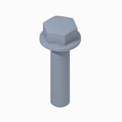 BOSS 112-6913 ADH Grade 5 HF BLK ORG Screw (5/16-18 x 1.25) 