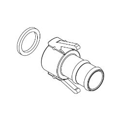 BOSS 114-4369 2.0 Cam Lock Coupler 