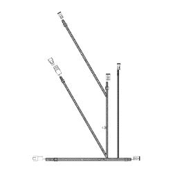 Boss 122-2733 Cover Interconnect Wire Harness 