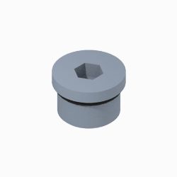 BOSS 133-7659 J1926 Hex Skt -8 Orb Plug Assembly w/ Magnet 