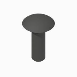 Boss 139-6141 Stainless Steel Carriage Screw : #10-24 x 5/8 