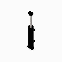 BOSS 143-0055 Snowrator 1-1/2 x 4 Rod and Ball End Cylinder 