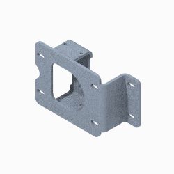 BOSS 143-0137 Snowrator Wheel Motor Mount (Weld) 