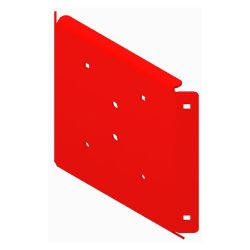 BOSS 143-0153-01 Snowrator Front Wheel Fender (Red) 