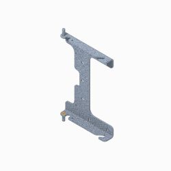 BOSS 143-0218 Snowrator Hopper Mount Plate (Weld) - BOSS 143-0218