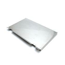 BOSS 143-0317 Snowrator Stainless Steel Hopper Lid Shell - BOSS 143-0317