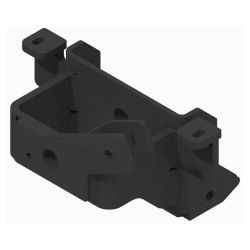 BOSS 143-0505-03 Snowrator Blade Adjust Weldment (A-Frame) (Black) 