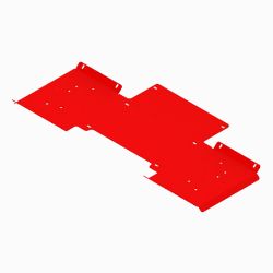 BOSS 143-0517-01 0.120 Snowrator Rear Top Main Panel (Red) 