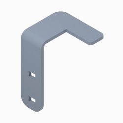 BOSS 143-0525 Snowrator Right Engine Plate Stop 