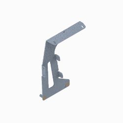 BOSS 143-0533 Snowrator Left Stainless Steel Upright 