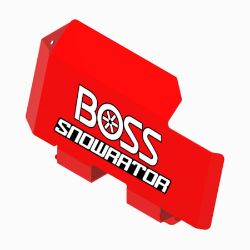BOSS 143-0643 Snowrator Name Plate Assembly w/ Decal 