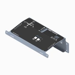 BOSS 143-0644 Snowrator Control Panel Assmebly w/ Decal - BOSS 143-0644