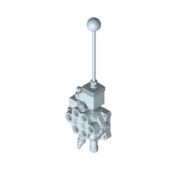 BOSS 143-0742 Joystick, 4-Position w/ Float, 3 Position 4-Way w/ Cross 