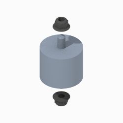 BOSS 143-0744 Engine Mount Kit 