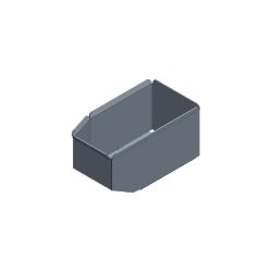 BOSS 143-0860-03 Snowrator Left Side Tray (Weld, Black) 