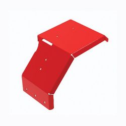 BOSS 143-1012-01 Snowrator Right Rear Spreader Mount Fender (Red) 