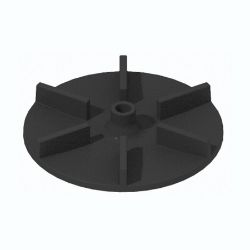 BOSS 143-1100 10" Urethane 6-Fin Spinner 