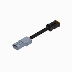 BOSS 143-1216 Snowrator Light Adapter Wire Harness 