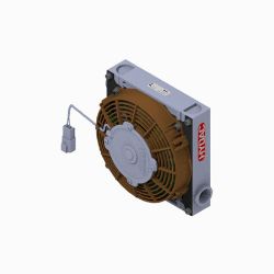BOSS 143-2673 Hydraulic Cooler w/ Fan 
