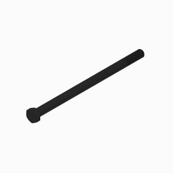 BOSS 143-2769 3/8-16 x 6 Grade 5 Orange Hex Head Cap Screw 